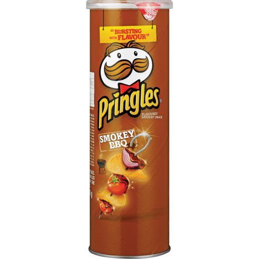 Pringles Smokey BBQ Potato Chips 110g