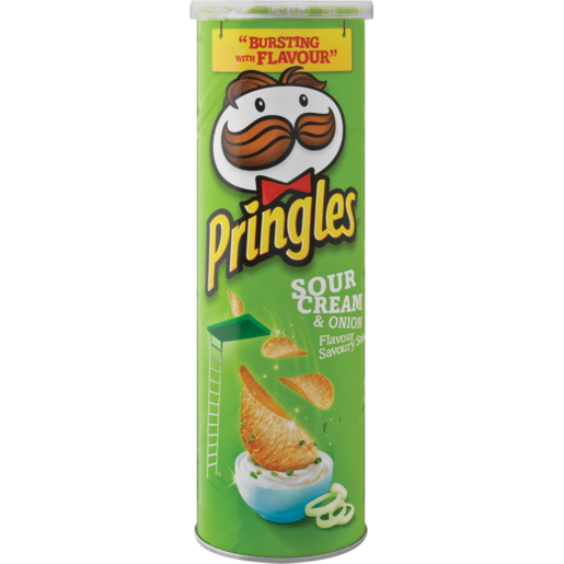 Pringles Sour Cream & Onion Potato Chips 110g