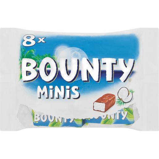 Bounty Minis Chocolate Bars Pack 250g