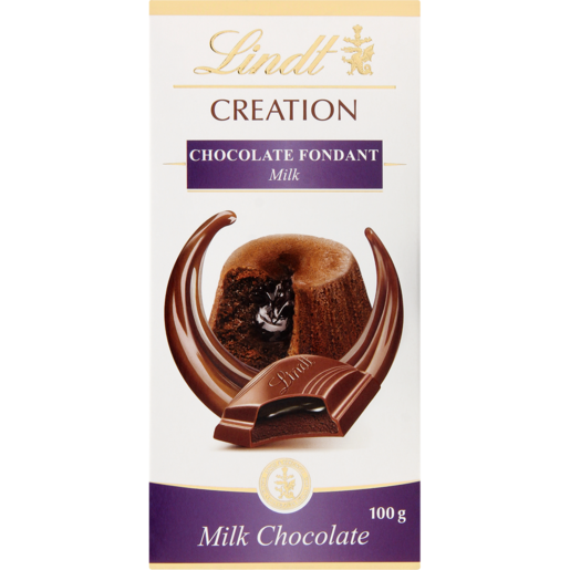 Lindt Creation Chocolate Fondant Milk Chocolate 100g