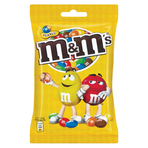 M&M's Chocolate Coated Peanuts 100g