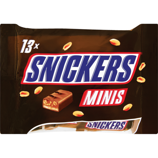 Snickers Minis Chocolate Bars Pack 13x250g