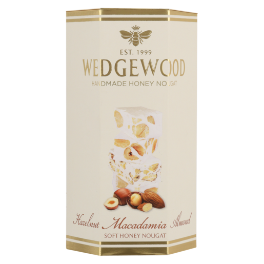 Wedgewood Hazelnut Macadamia Almond Soft Honey Nougat 120g