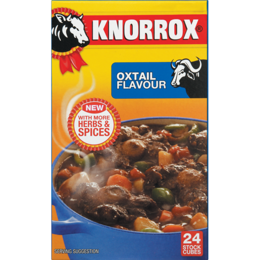 Knorrox Oxtail Flavour Stock Cubes 24 Pack