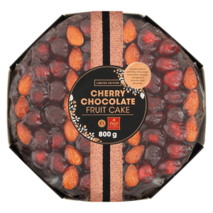 Limited Edition Cherry Chocolate Fruit Cake 800g