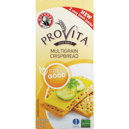 Bakers Provita Multigrain Crispbread 250g