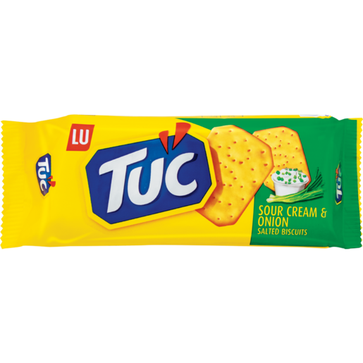 Lu Tuc Sour Cream & Onion Crackers 100g