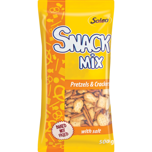 Soleo Cracker & Pretzel Snack Mix 500g