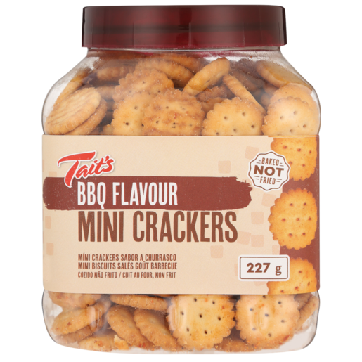 Tait's BBQ Flavoured Mini Crackers 227g