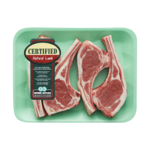 Certified Natural Lamb Rib Chops Per kg