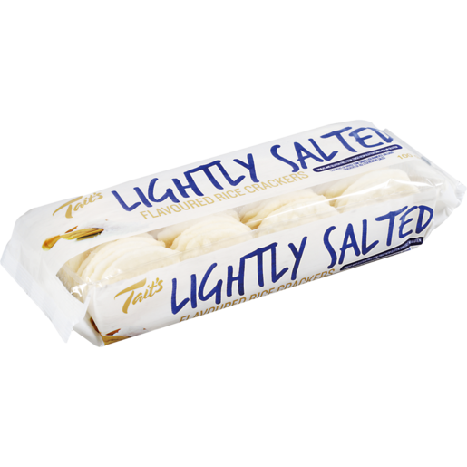 Tait's Lighty Salted Rice Crackers 100g