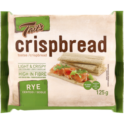 Tait's Rye Crackerbread 125g