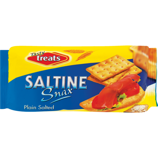 Tasty Treats Saltine Plain Salted Cracker 100g