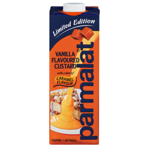 Parmalat Limited Edition Vanilla & Caramel Flavoured Custard 1L