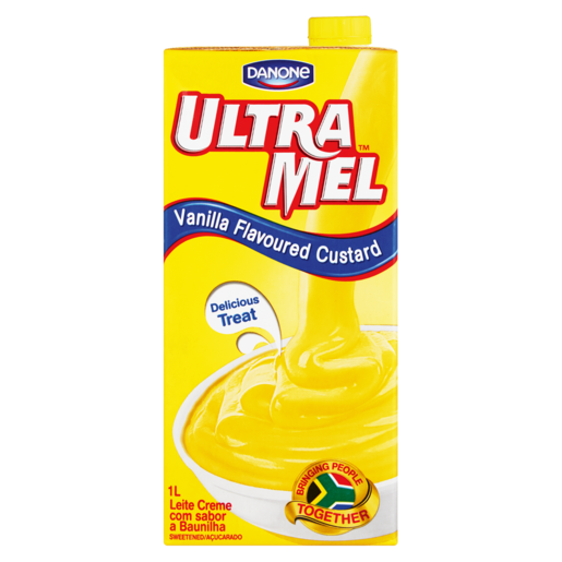 Danone Ultra Mel Vanilla Custard 1L