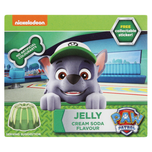 Paw Patrol Cream Soda Flavoured Instant Jelly 80g