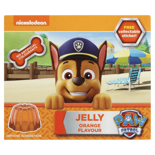 Paw Patrol Orange Flavoured Instant Jelly 85g