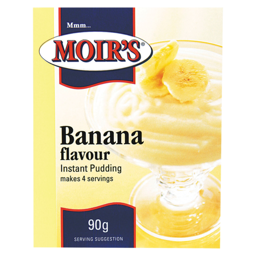 Moir's Banana Flavoured Instant Pudding 90g