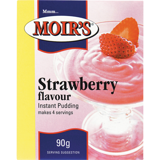 Moir's Strawberry Instant Pudding 90g