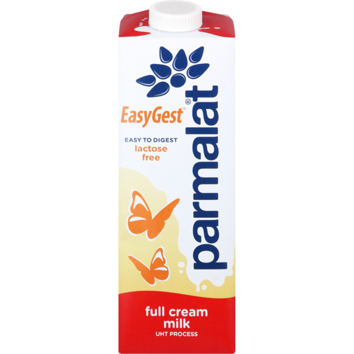 Parmalat EasyGest UHT Lactose Free Full Cream Milk Carton 1L