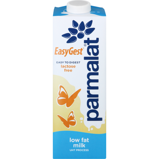 Parmalat EasyGest UHT Lactose Free Low Fat Milk Carton 1L