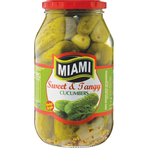 Miami Sweet & Tangy Cucumbers 760g