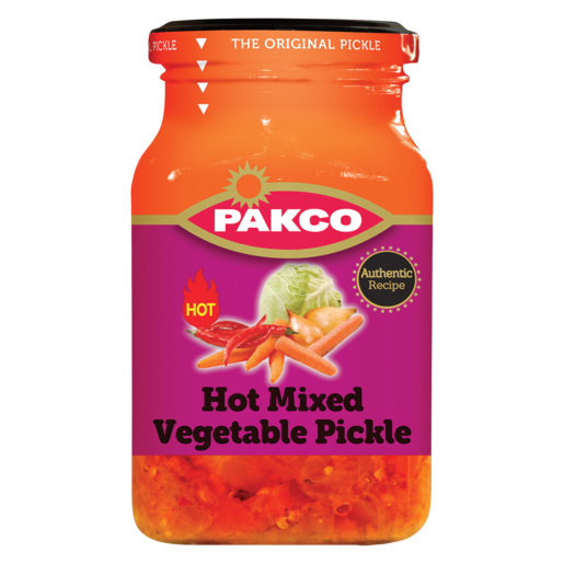 Pakco Hot Mixed Vegetable Pickle 385g