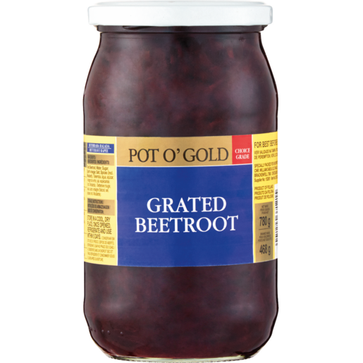 Pot O' Gold Grated Beetroot 780g