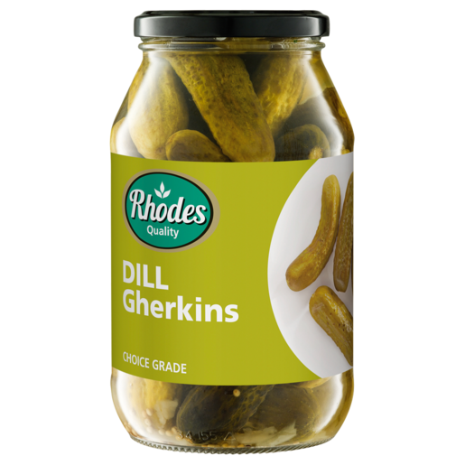 Rhodes Dill Gherkins 780g