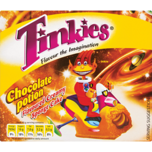 Tinkies Chocolate Portion Flavoured Creamy Sponge Cake 6 Pack