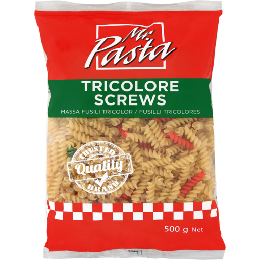 Mr. Pasta Tricolore Screws Pasta 500g