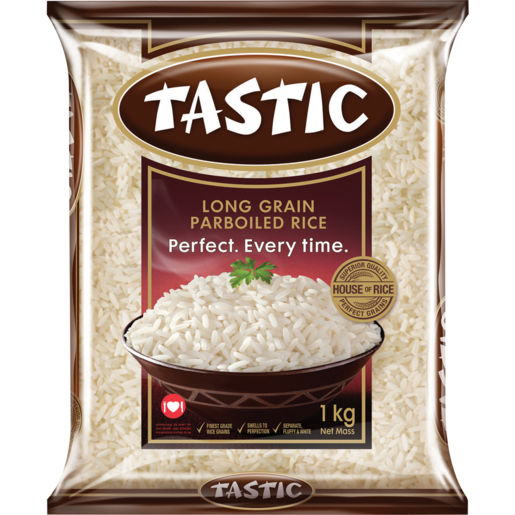 Tastic Long Grain Parboiled Rice 1kg