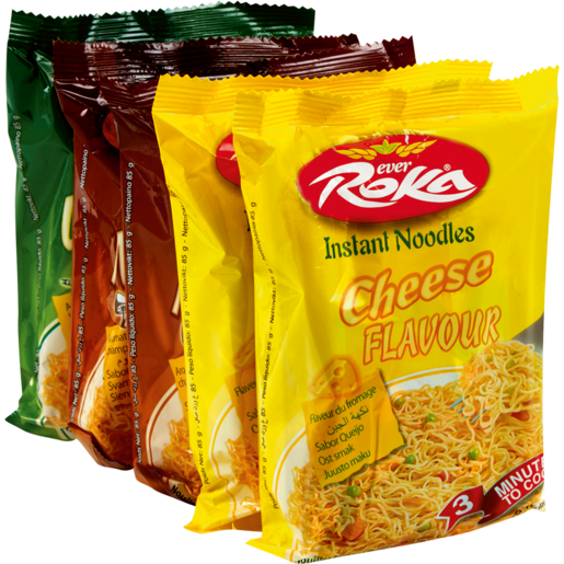 Roka Assorted Instant Noodles 5 x 85g