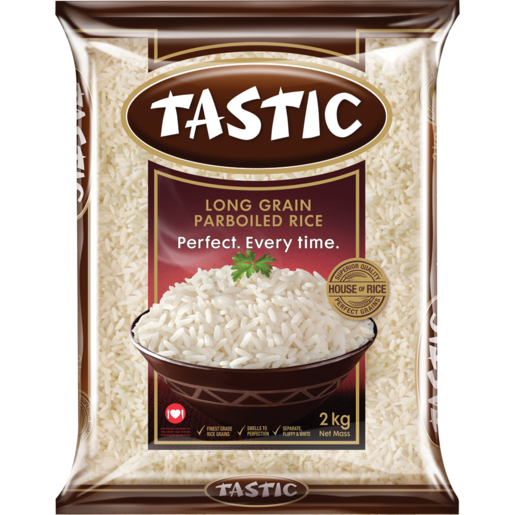 Tastic Long Grain Parboiled Rice 2kg