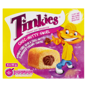 Tinkies Sponge Cake Choc-Nutty Swirl 6 Pack