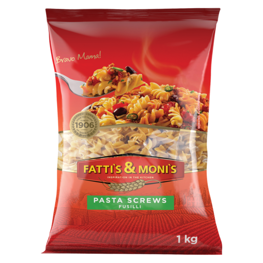 Fatti's & Moni's Fusilli Pasta Screws 1kg