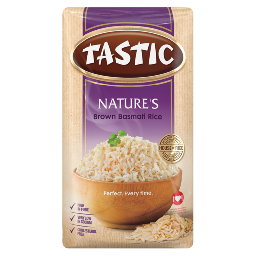 Tastic Nature's Brown Basmati Rice 1kg