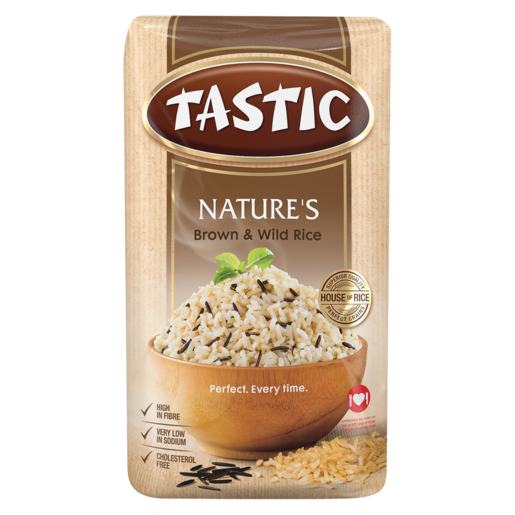 Tastic Nature's Brown & Wild Rice 1kg