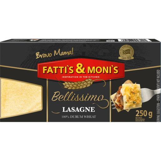 Fatti's & Moni's Bellissimo Lasagne Sheets 250g