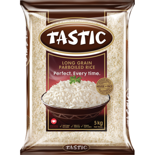 Tastic Long Grain Parboiled Rice 5kg