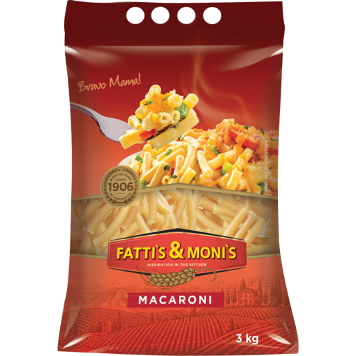 Fatti's & Moni's Macaroni Pasta 3kg