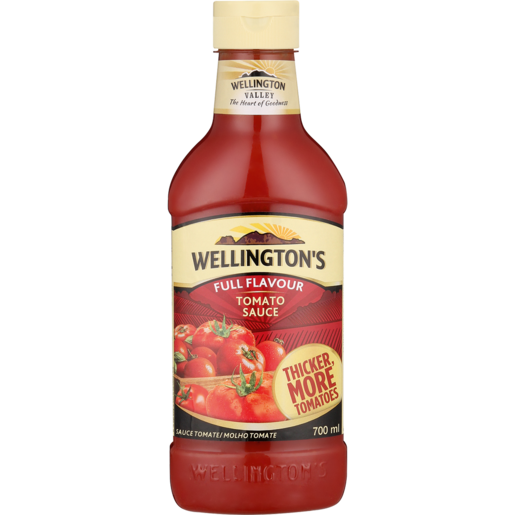 Wellington's New Recipe Tomato Sauce 700ml