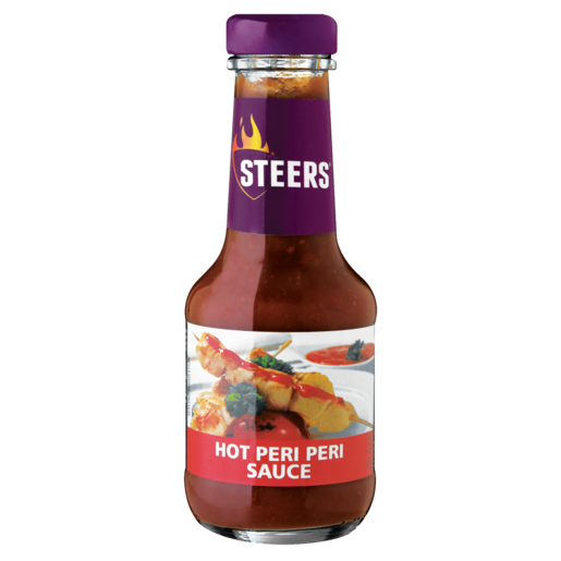 Steers Hot Peri Peri Sauce 375ml