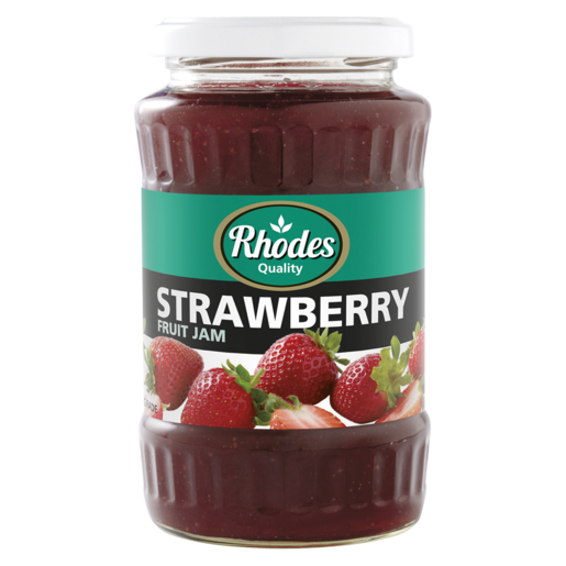 Rhodes Strawberry Fruit Jam Jar 460g