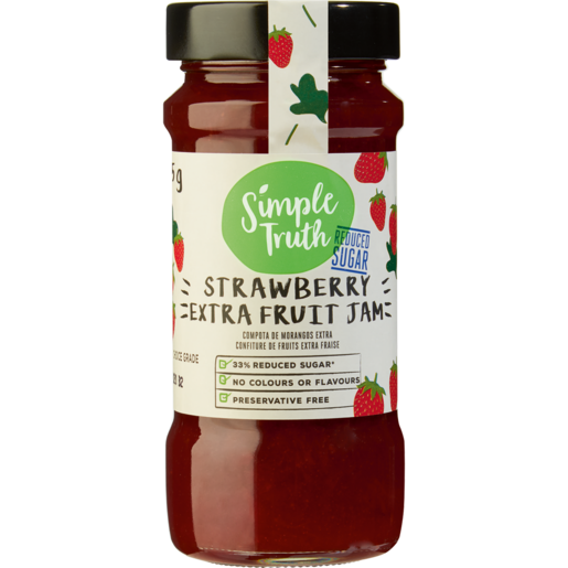 Simple Truth Strawberry Extra Fruit Jam 295g