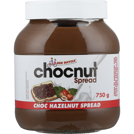 Red Bicycle Hazelnut Chocolate Spread 750g