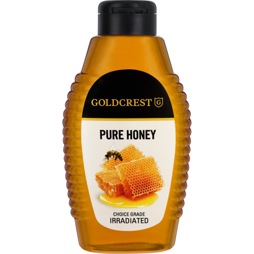 Goldcrest Choice Grade Irradiated Pure Honey Squeeze Bottle 375g