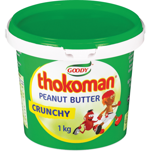 Goody Thokoman Crunchy Peanut Butter 1kg