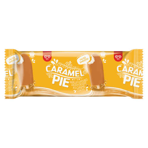 Ola Caramel Pie Vanilla Flavoured Ice Cream Stick 70ml