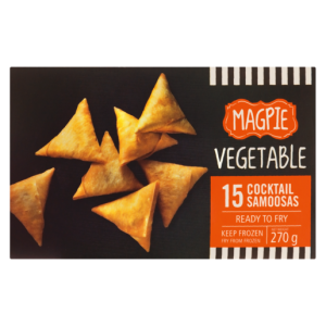 Magpie Frozen Vegetable Cocktail Samoosas 270g